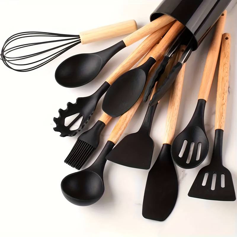 Stornfield | Silicone Cooking Utensil Set – Heat and Scratch Resistant