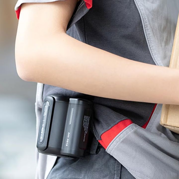 Portable Belt Fan with Clip – Quiet, Cordless for On-the-Go | Stornfield