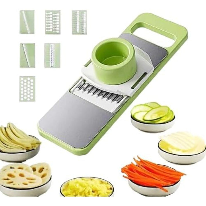 Woyuosn 6-in-1 SafePrep Mandoline Slicer Stornfield