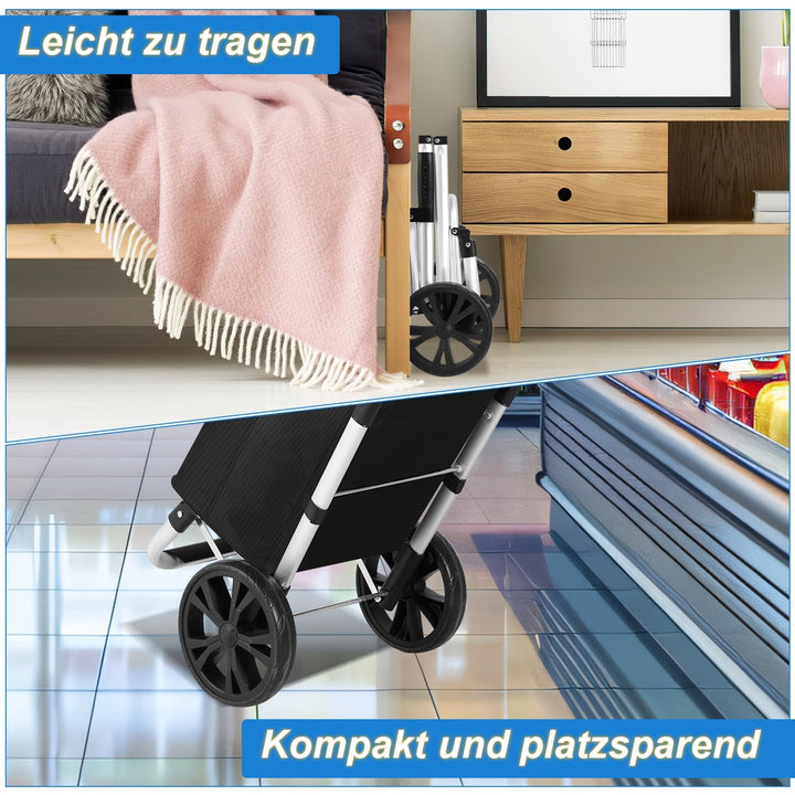 Shopping trolley shopping roller foldable 40L | Stornfield