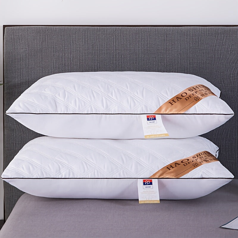 LuxurySoft - Extra Long Hypoallergenic Pillow for Back and Side Sleepers, Soft and BreathaStornfielde, Machine WashaStornfielde | Stornfield