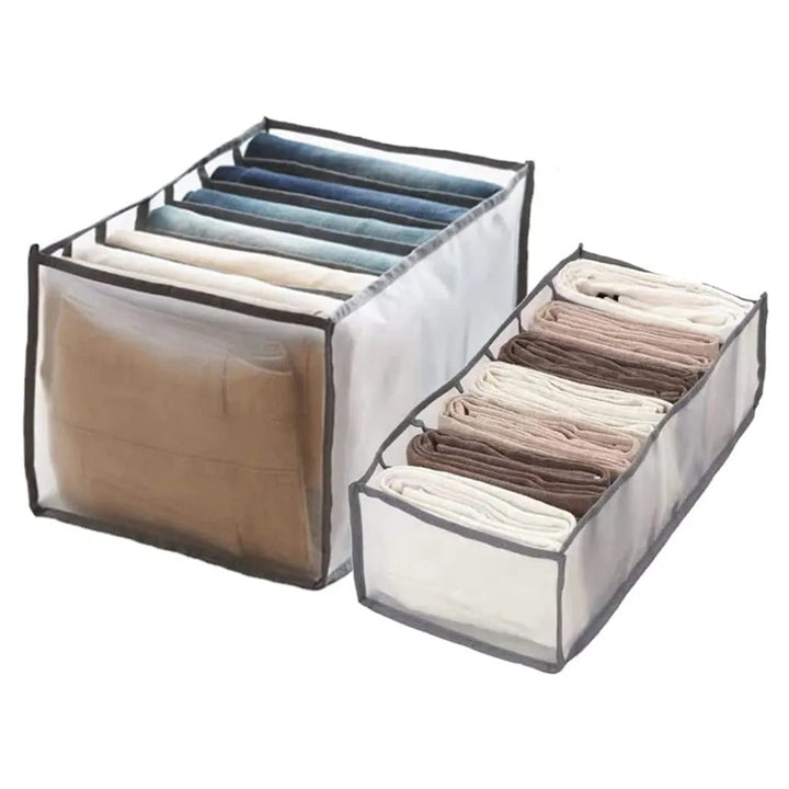 7-Grid Wardrobe Clothes Mesh Divider Organizer | Stornfield
