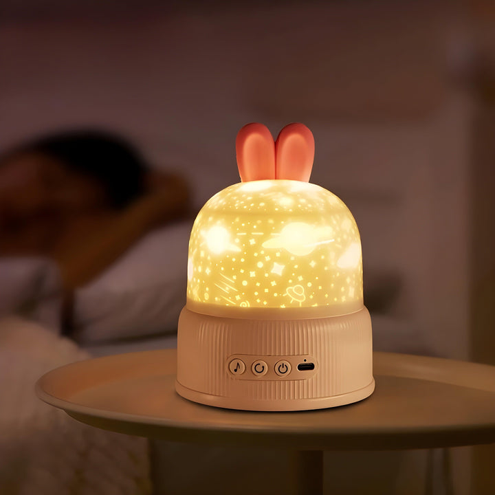 BunnyBeam Light - Casual Cute Bunny Projector Night Light for Kids | Stornfield