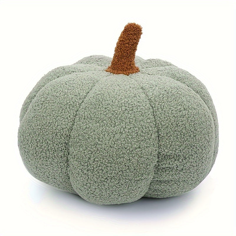 Soft Plush Pumpkin Cushion - Decorative Video Game Plush Toy for Children 0-3 Years, Perfect for Halloween | Stornfield