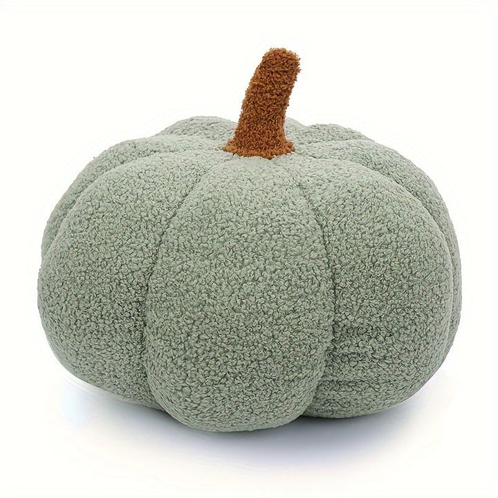 Soft Plush Pumpkin Cushion - Decorative Video Game Plush Toy for Children 0-3 Years, Perfect for Halloween | Stornfield