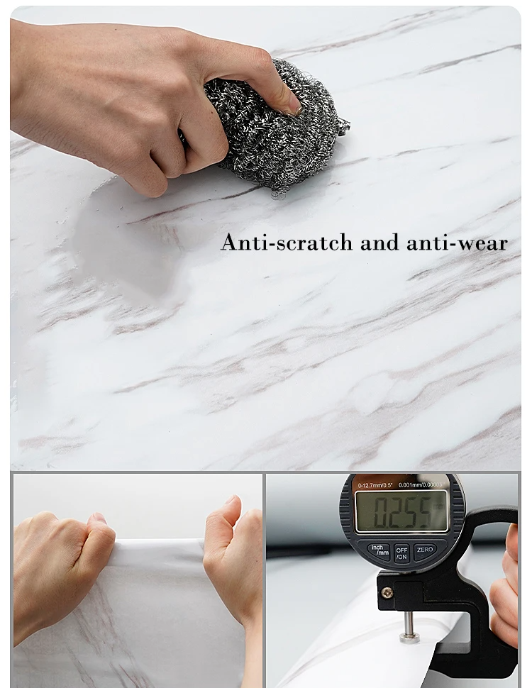MarbraGuard – Self-adhesive oil-resistant kitchen film Stornfield