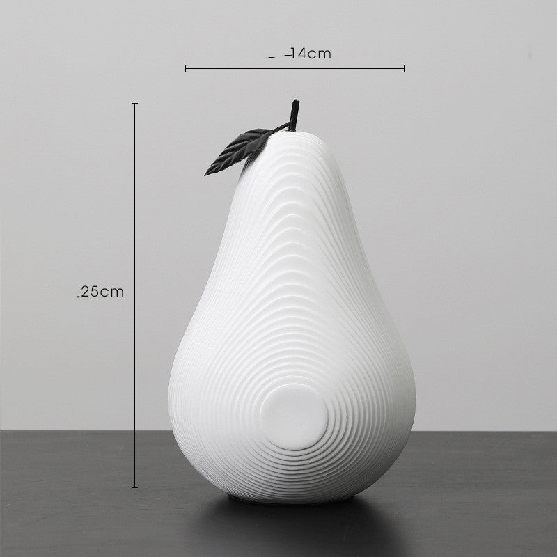 Stornfield | Monochrome Resin Fruit Decor