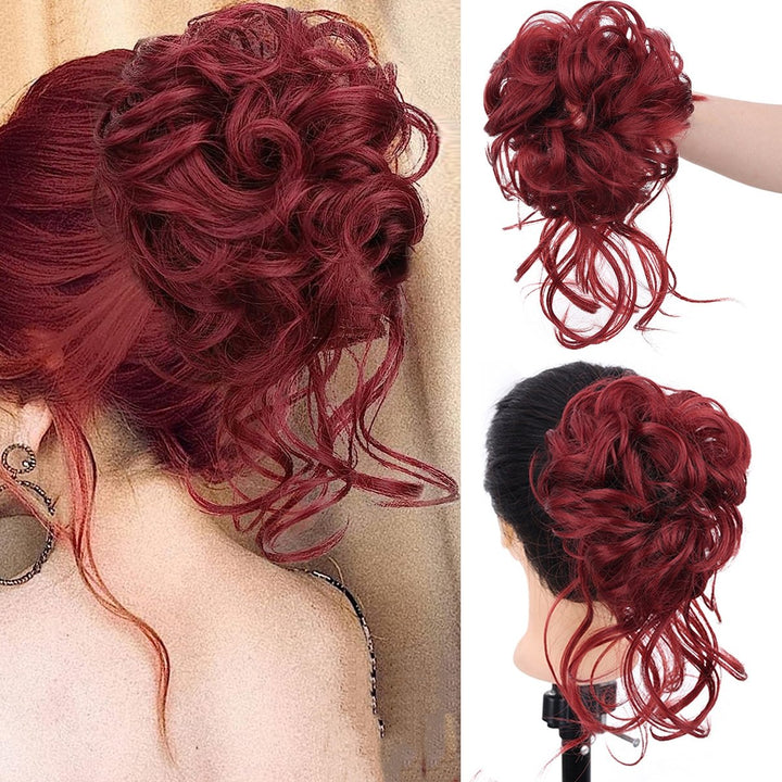 Curly Bun Hair Claw Clips Stornfield