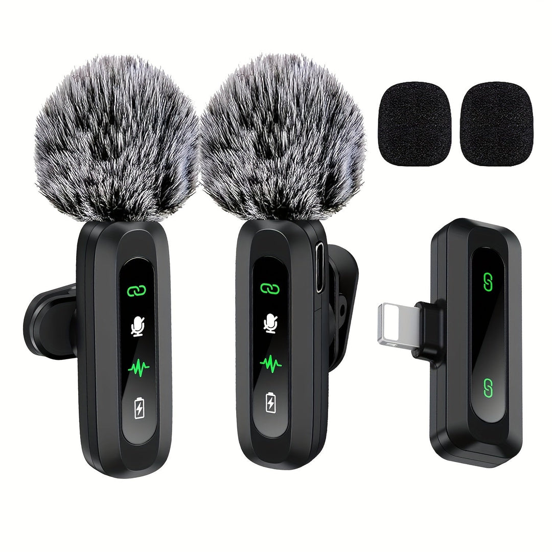 Stornfield | SoundSnap Wireless Clip Microphone – USB-C Microphone for Smartphone and Tablet