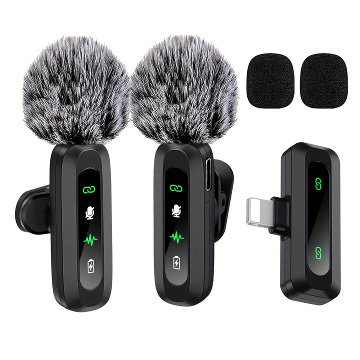 Stornfield | SoundSnap Wireless Clip Microphone – USB-C Microphone for Smartphone and Tablet