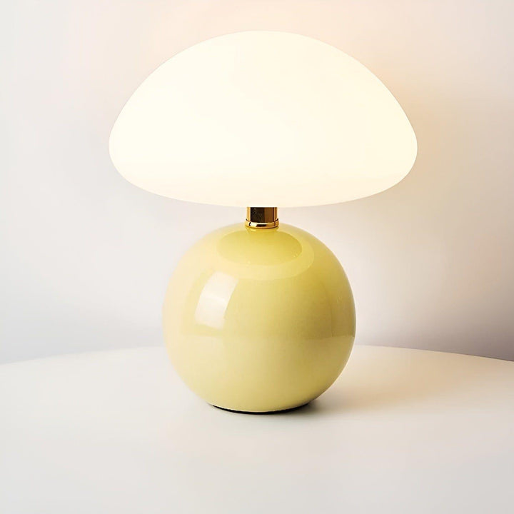 CreamyShine Lamp - Cozy Mushroom Nightstand Lamp | Stornfield