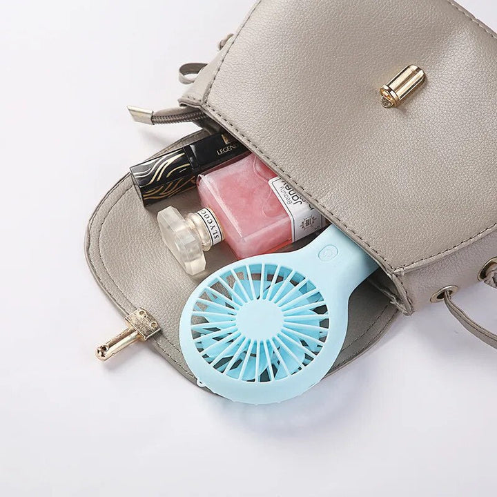 Compact USB Mini Fan - Adjustable Speeds, Ultra-Quiet Operation for Home & Office Use | Stornfield