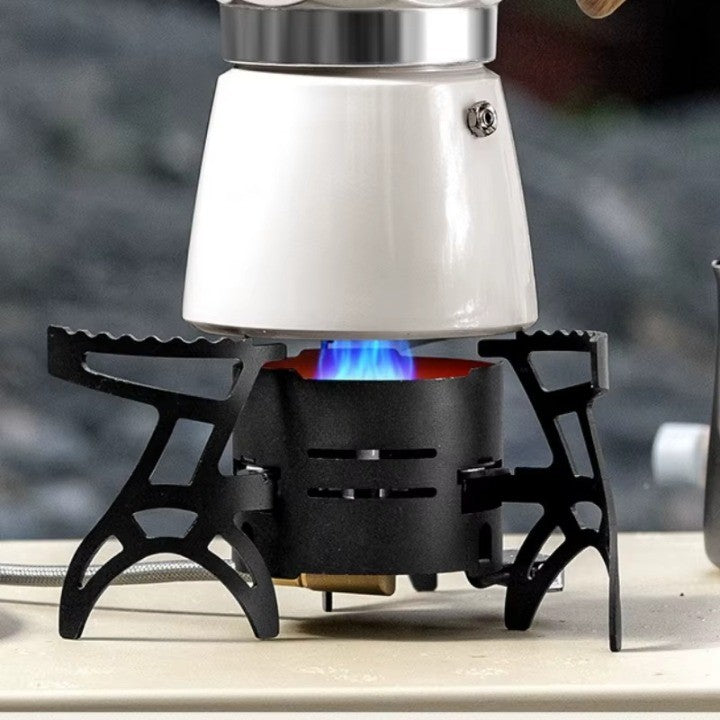 Dual-Core Blue Flame Outdoor Cooking Stove | Stornfield