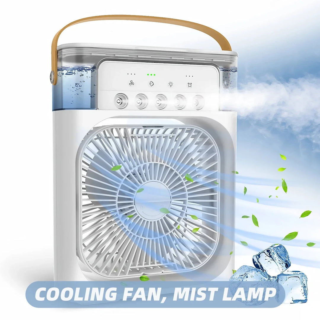 3-in-1 Portable Air Cooler with Humidifier and LED Night Lights | Stornfield