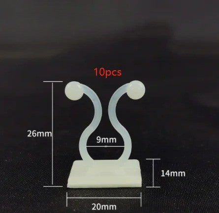 Self-Adhesive Plant Holder Mini Wall Clips | Stornfield