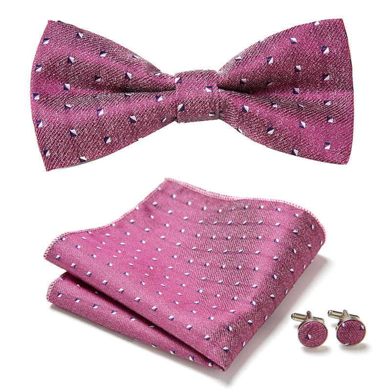 Three-piece set with stylish bow ties Stornfield