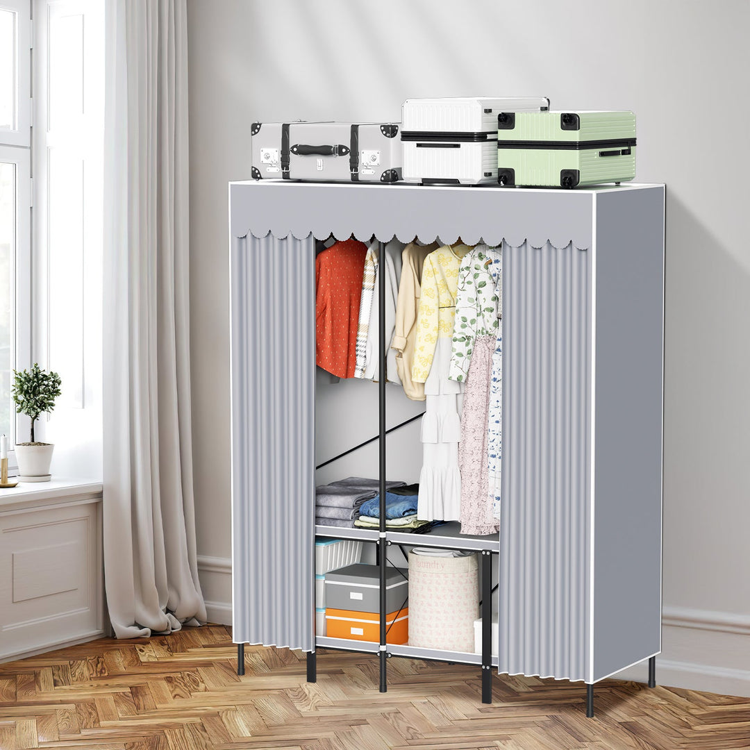Foldable wardrobe bedroom cabinet | Stornfield