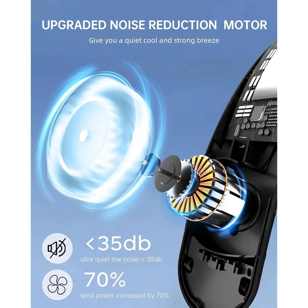Portable Neck Fan with Rechargeable Cooling for Outdoor Sports | Stornfield
