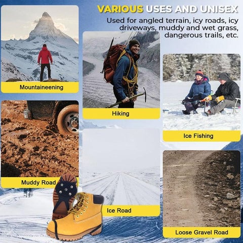 Universal non-slip grip spikes | Stornfield