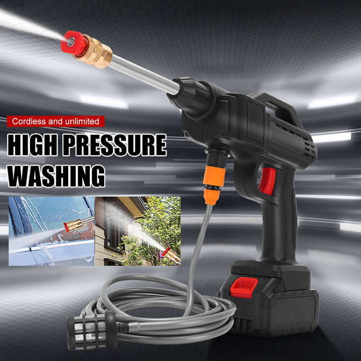 600W Cordless Portable High Pressure Spray Water Gun | Stornfield