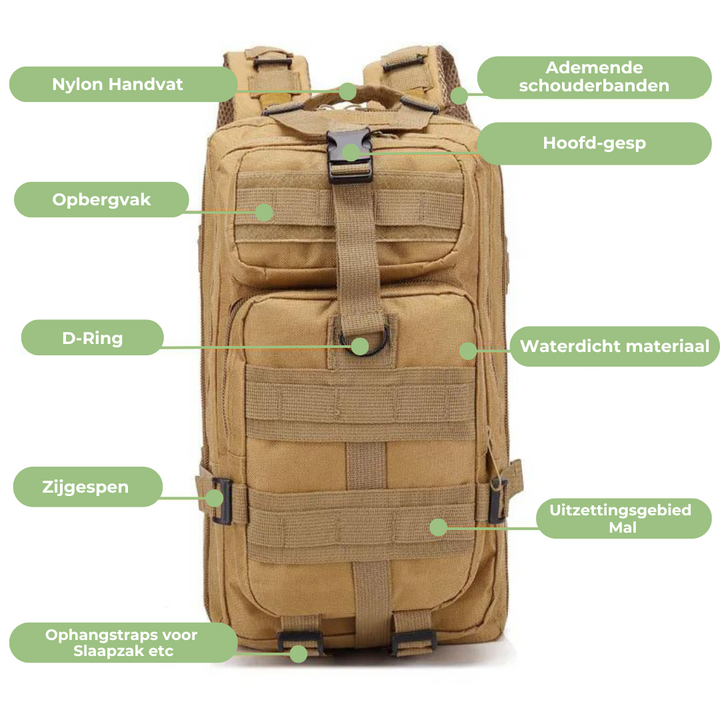 StormGuard Backpack — Trust in dry protection and boundless adventurous spirit | Stornfield
