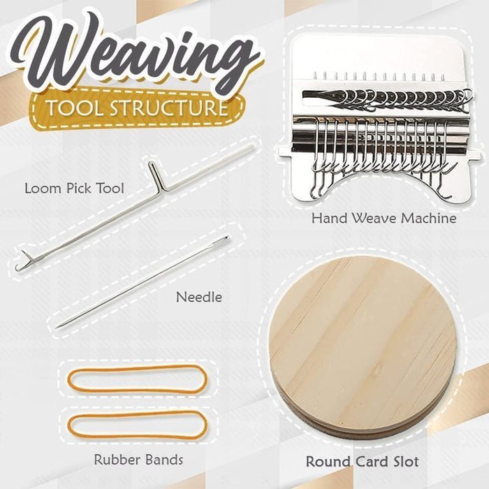 Stornfield | Darning Weaving Loom Kit