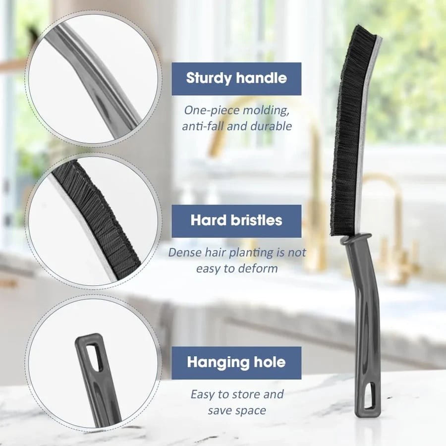 Hard-Bristled Crevice Cleaning Brush Stornfield