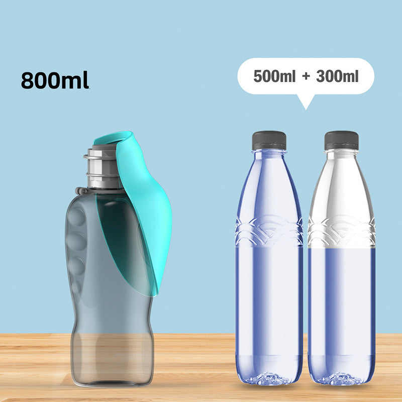 Portable 800ml Dog Water Bottle. | Stornfield