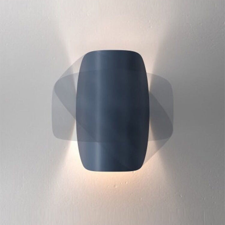 Stornfield | Eveline Modern Geometric 4 Colour LED Indoor/Outdoor Metal Wall Light