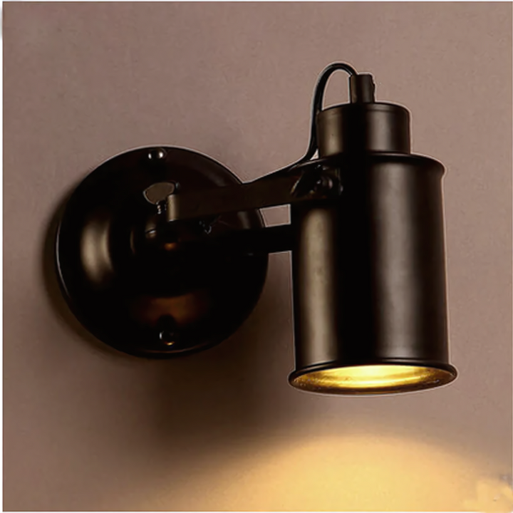 Adjustable Industrial Wall Lamp with Flexible Joint | Stornfield