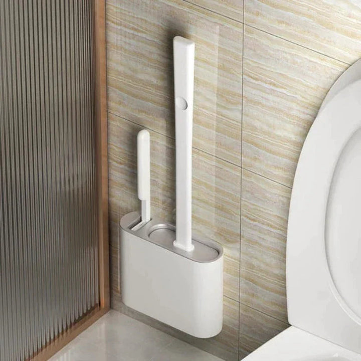Silicone toilet brush with wall holder – Ultimate hygiene solution | Stornfield