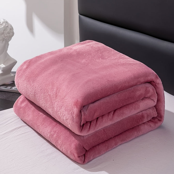 Stornfield | Soft and Warm Grey Flannel Blanket for All Seasons