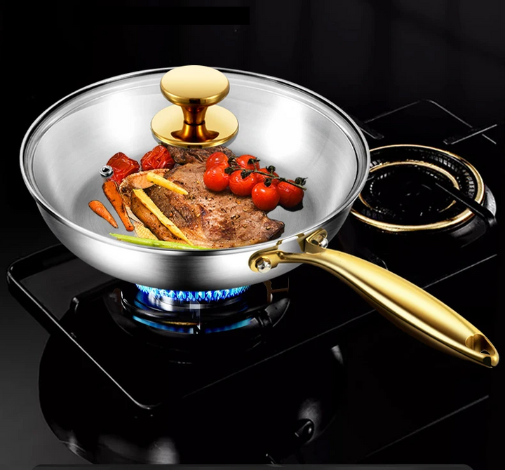 ChefSteel – Professional Stainless Steel Frying Pan for Gas & Induction Stornfield