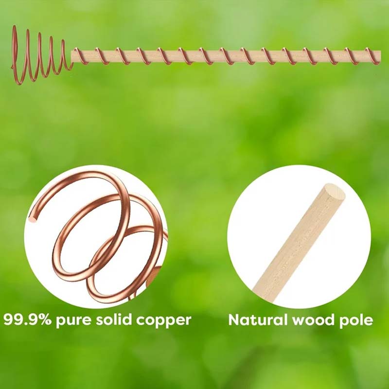 Copper plant stakes 30 cm | Stornfield