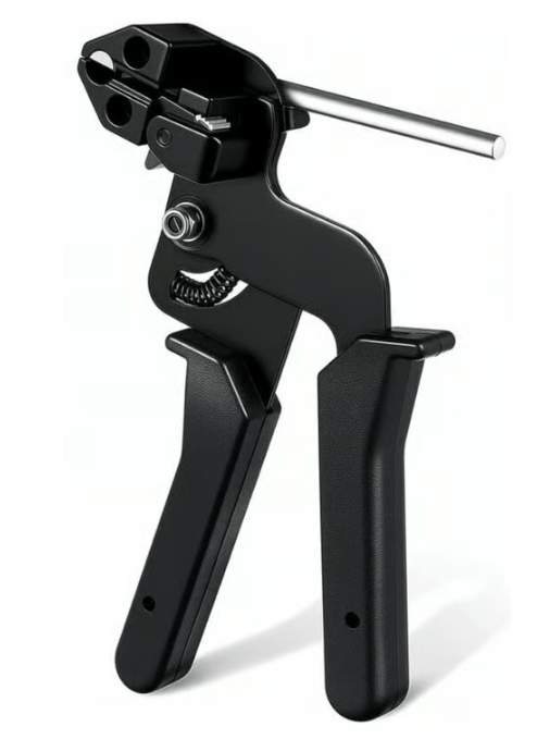 Stainless Steel Cable Tie Gun with Metal Ties | Stornfield