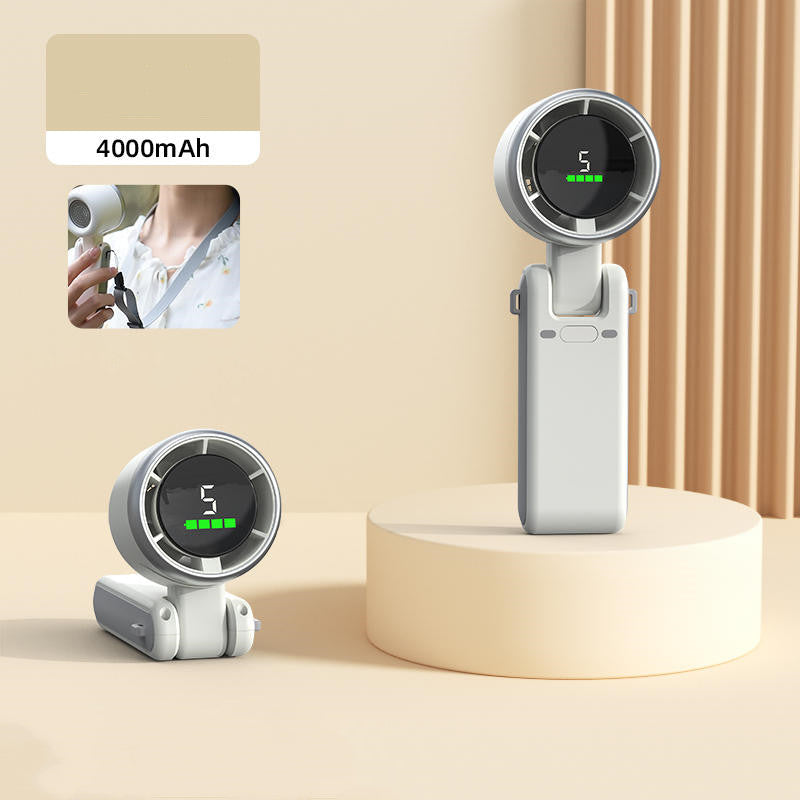 4000mAh Turbocharged Handheld Mini Fan | Stornfield