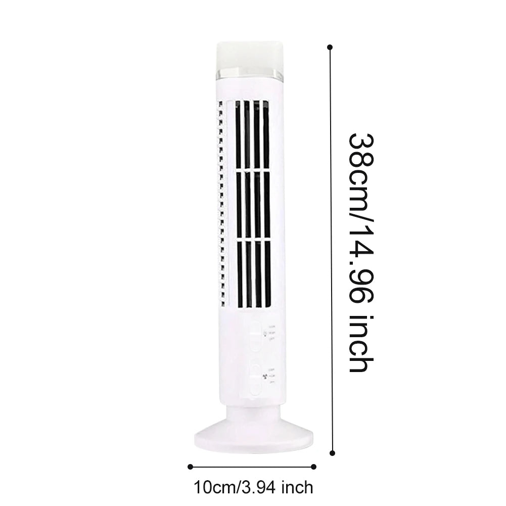 Mini Desktop Air Conditioner with USB Bladeless Cooling | Stornfield