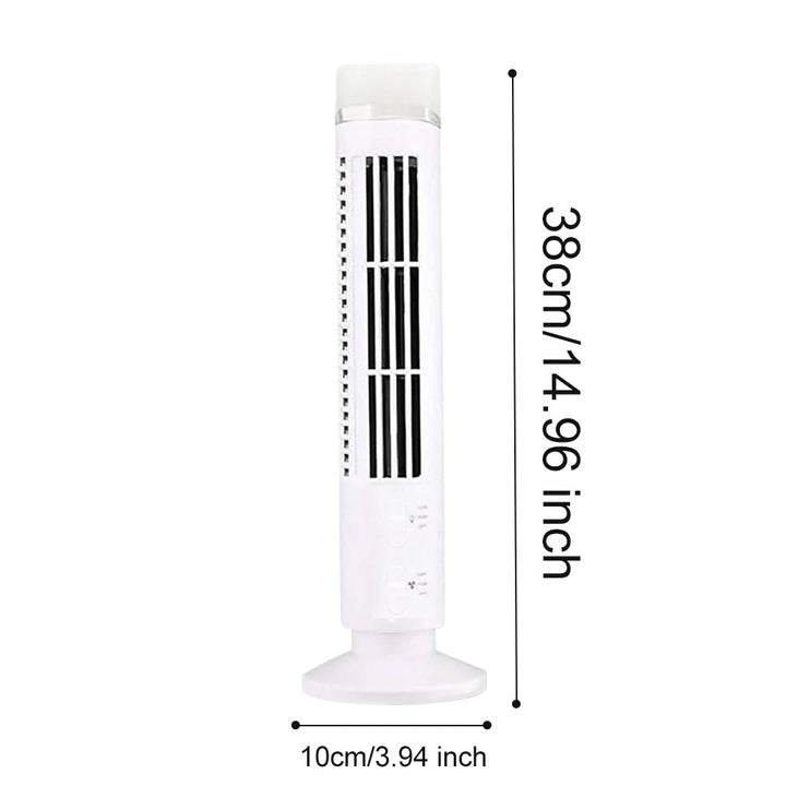 Mini Desktop Air Conditioner with USB Bladeless Cooling | Stornfield