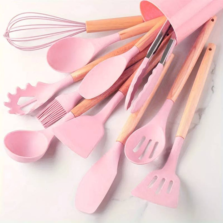 Stornfield | Kitchen Tool Set – Silicone – Non-Stick – Heat-Resistant