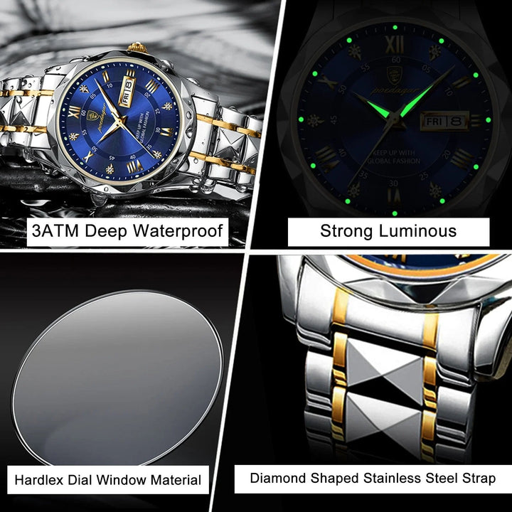 Stornfield | Waterproof Top Brand Luxury Man Wristwatch With Luminous