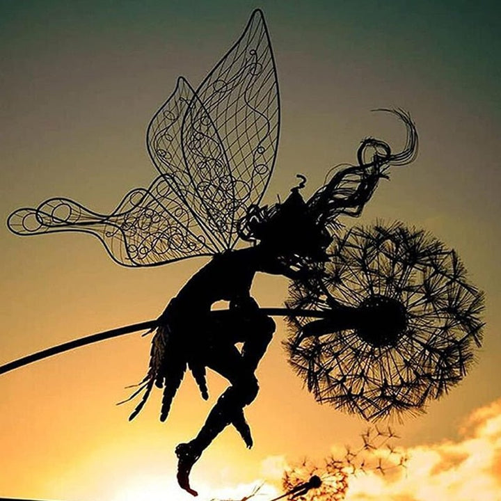 Stornfield | Dancing Fairy Statue Steel - FairyDancer™