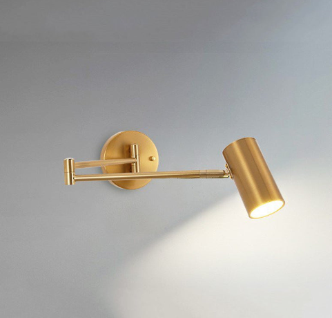 Telescopic Swiveling Wall Lamp – Modern LED Lighting for Flexible Space Design | Stornfield