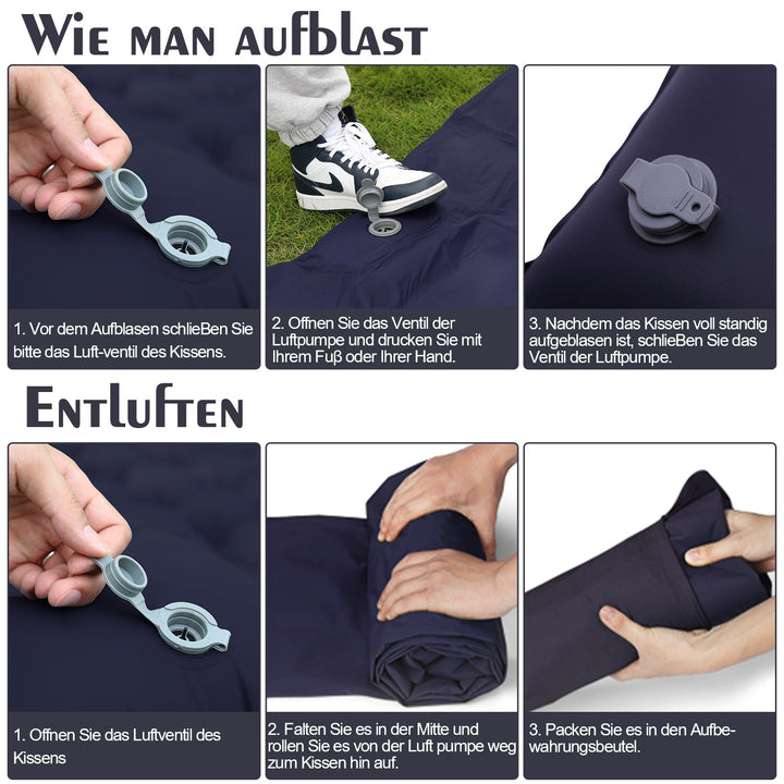 Sleeping mat camping mat foot pump | Stornfield