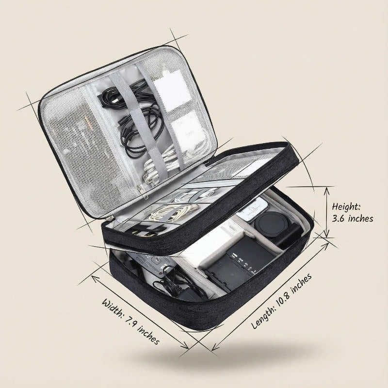 Stornfield Triple Layer Tech Organizer