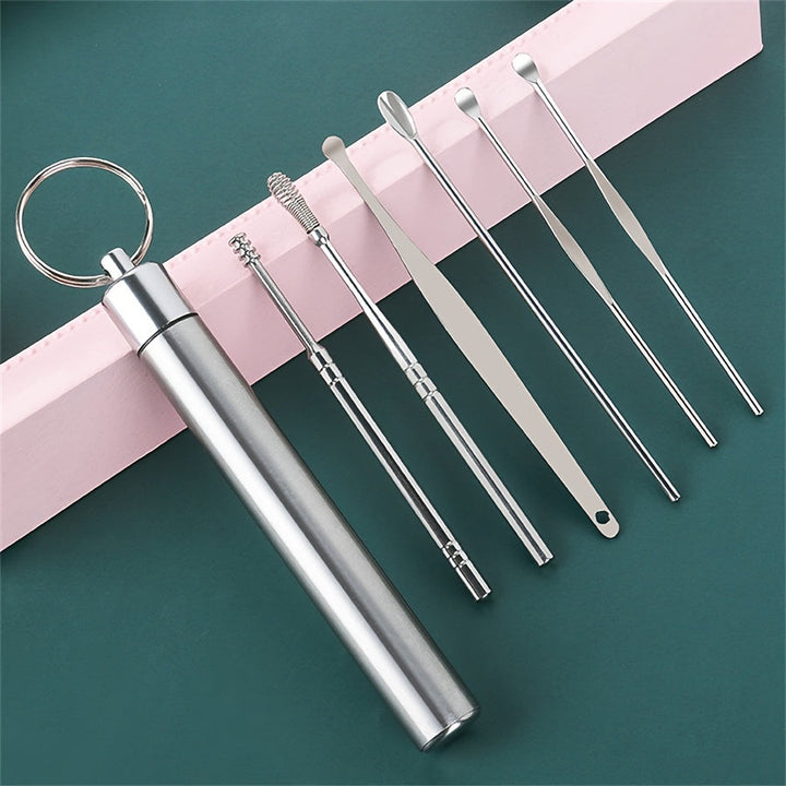Ear cleaner set made of stainless steel | Stornfield
