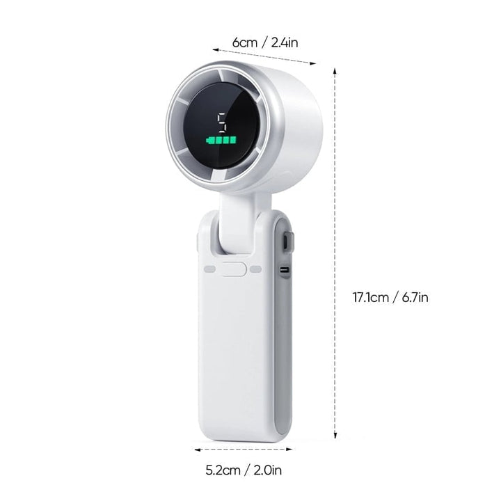 Rechargeable Handheld High Speed Fan | Stornfield