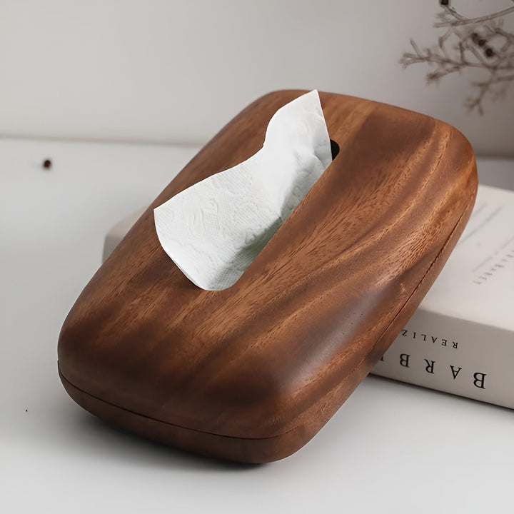 Tissue box made of walnut wood – Elegant and functional | Stylish home accessory | Stornfield
