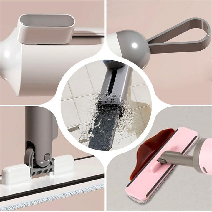 Rotatable self-squeegee mini mop. | Stornfield