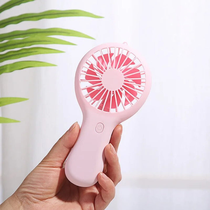 Compact USB Mini Fan - Adjustable Speeds, Ultra-Quiet Operation for Home & Office Use | Stornfield