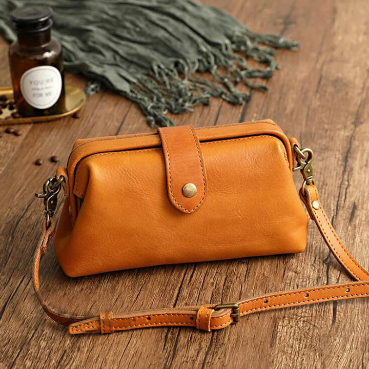 Norvella Shoulder Bag of Structured Imitation Leather for Women | Stornfield